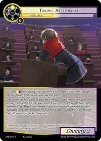 Taking Attendance