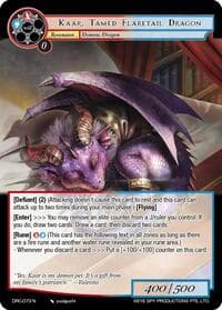 Kaar, Tamed Flaretail Dragon
