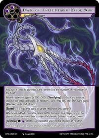 Diabolos' Three-Headed Razor Whip