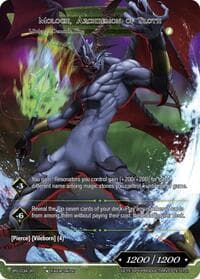 Apathetic Tyrant, Moloch // Moloch, Archdemon of Sloth