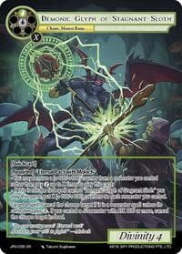 Demonic Glyph of Stagnant Sloth