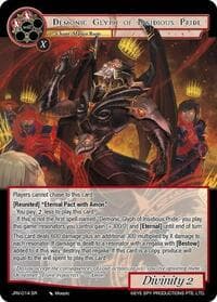 Demonic Glyph of Insidious Pride