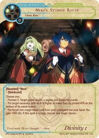 Nero's Studied Route