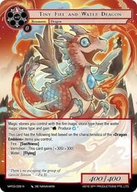Tiny Fire and Water Dragon
