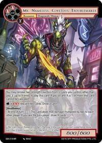 Mr, Nameless, Covetous Troublemaker (Full Art)