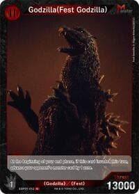 Godzilla (Fest Godzilla) (EBP01-012)
