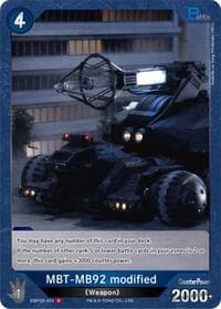 MBT-MB92 modified (EBP02-031)