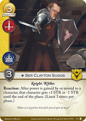 Ser Clayton Suggs