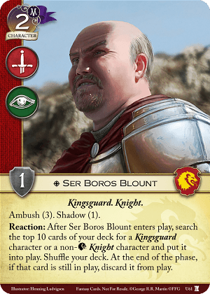 Ser Boros Blount