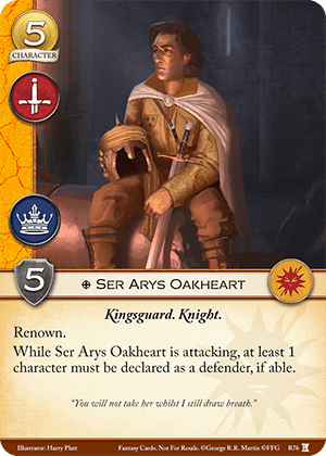 Ser Arys Oakheart