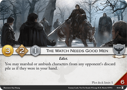 The Watch Needs Good Men