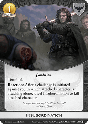 Insubordination