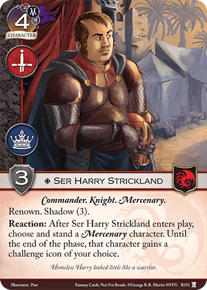 Ser Harry Strickland