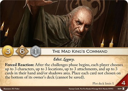 The Mad King's Command