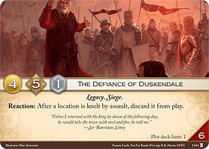 The Defiance of Duskendale