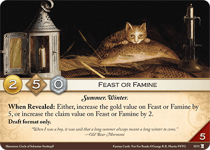 Feast or Famine
