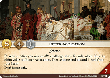 Bitter Accusation