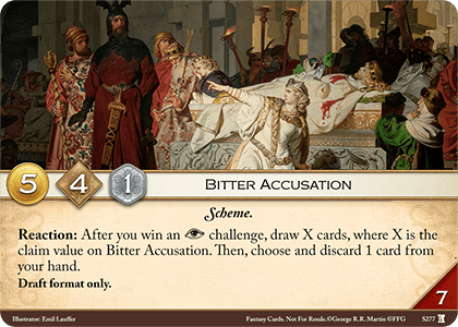 Bitter Accusation