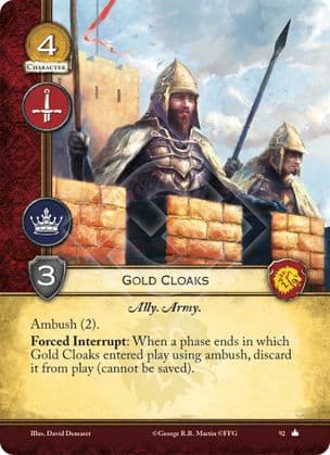 Gold Cloaks