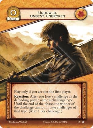 Unbowed, Unbent, Unbroken
