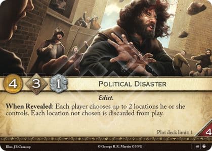 Political Disaster