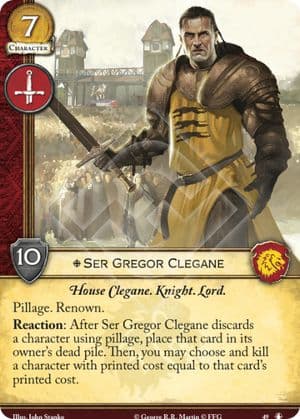 Ser Gregor Clegane
