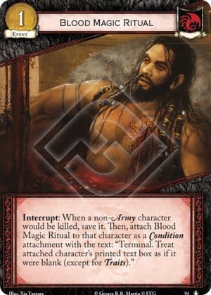 Blood Magic Ritual