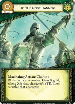 To the Rose Banner!