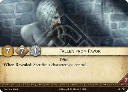 Fallen from Favor