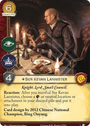 Ser Kevan Lannister