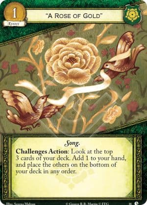 "A Rose of Gold"