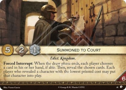 Summoned to Court