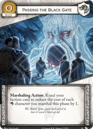 Passing the Black Gate