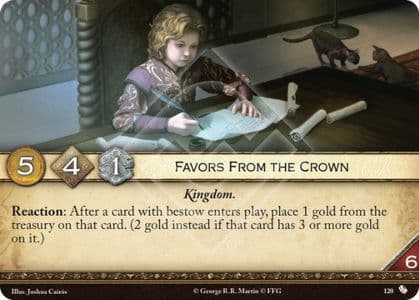 Favors From the Crown