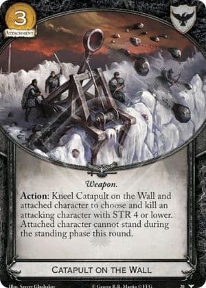 Catapult on the Wall