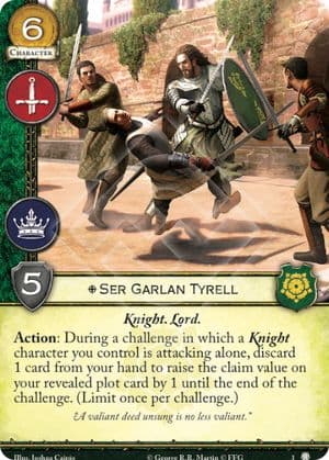 Ser Garlan Tyrell