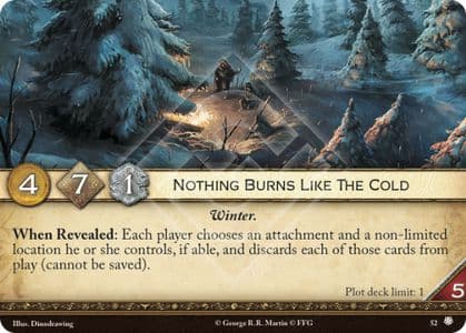 Nothing Burns Like The Cold