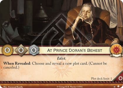 At Prince Doran's Behest
