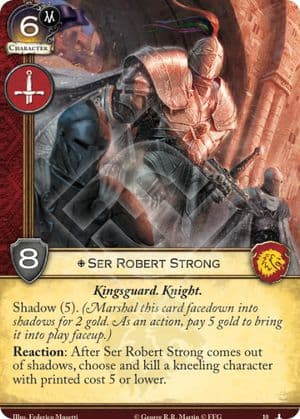 Ser Robert Strong