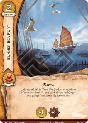 Summer Sea Port