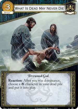 What Is Dead May Never Die