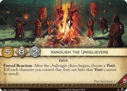 Vanquish the Unbelievers