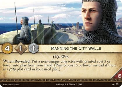 Manning the City Walls