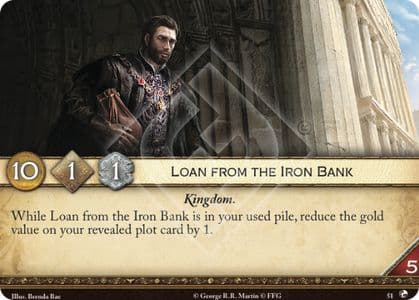 Loan from the Iron Bank