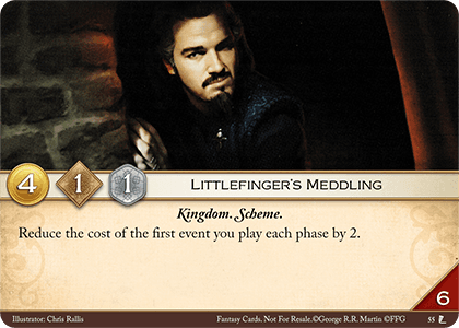 Littlefinger's Meddling