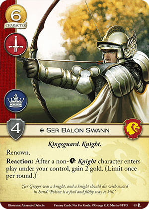 Ser Balon Swann