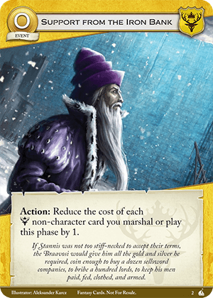 Support from the Iron Bank