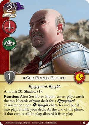 Ser Boros Blount