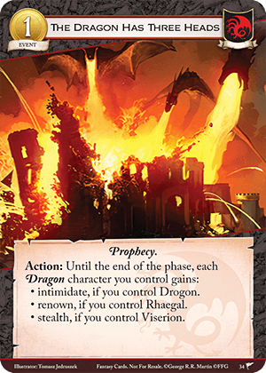 The Dragon Has Three Heads