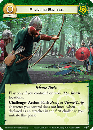 First in Battle